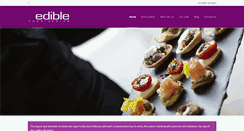 Desktop Screenshot of ediblefooddesign.co.uk
